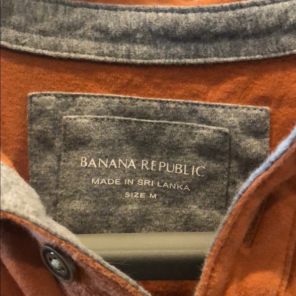 Banana Republic Polo Burnt Orange
